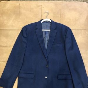 Men’s Lauren Blazer, blue velvet.  Excellent condition